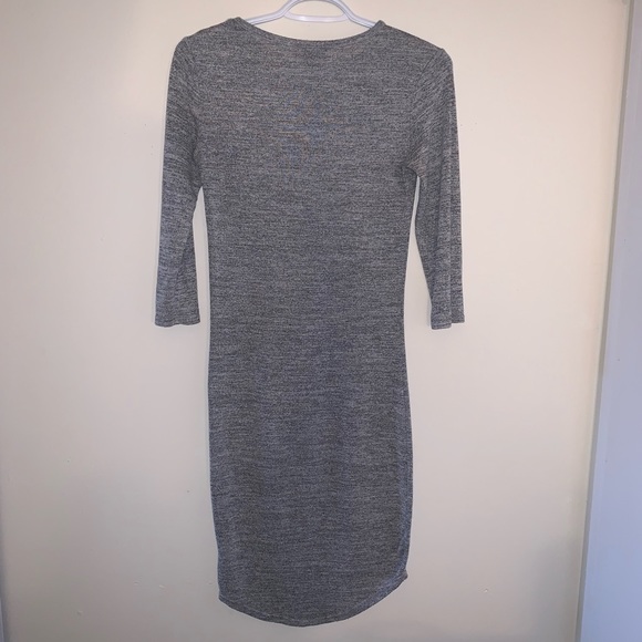 Sirens | Grey Midi Dress - Picture 2 of 8